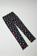 Girl Straight Denim Pants Black details view 2