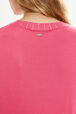 Short-sleeved jumper Pink details view 2