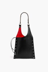Sac Le Baltard hobo Noir vue de face