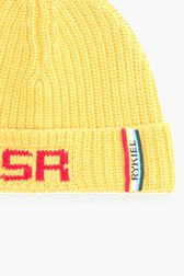 Bonnet SR Jaune vue de dos