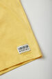 BONTON x Sonia Rykiel Printed Cotton Girl Oversized T-shirt Yellow details view 2