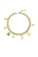 Collier Golden Medals Talismans Gold vue de face