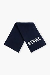 Sonia Rykiel Scarf Navy front view