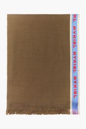 Rykiel Signature Scarf Khaki details view 1
