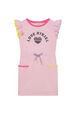Jersey Girl Sleeveless Dress Pink front view