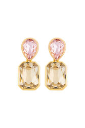 Boucles d'oreilles Superchromatic Rose vue de dos