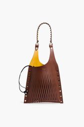 Sac Le Baltard hobo Marron vue de face