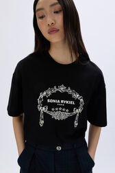 T-shirt hôtel Rykiel Noir vue de détail 1 T-shirt hôtel Rykiel Noir vue de détail 1