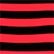 Sweater Big Poor Boy rayé femme Raye noir/rouge 