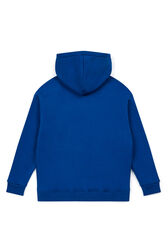Printed Girl Oversize Hoodie - Bonton x Sonia Rykiel Blue back view