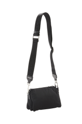 Le Copain nylon mini bag Black back view