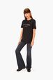 Rykiel T-Shirt Black front worn view