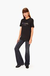 Rykiel T-Shirt Black front worn view