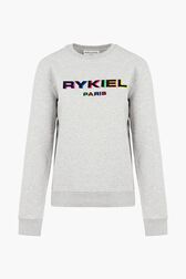 Sweatshirt rykiel paris Gris vue de face