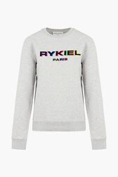 Rykiel Paris Sweatshirt Grey front view