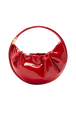 Domino Medium Vinyl Bag Red front view