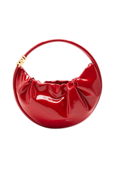 Domino Medium Vinyl Bag Red front view