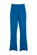 Women Milano Pants Prussian blue front view