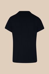 T-shirt motif fleur logo Sonia Rykiel femme Noir vue de dos