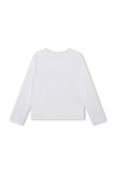Tee-shirt manches longues Off white vue de dos