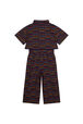 Combinaison pantalon fille logo Sonia Rykiel Multico vue de dos
