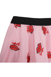 Crepe Girl Skirt Pink details view 1