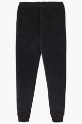 Jogging velours rykiel Noir vue de dos