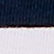 Striped short-sleeved crew-neck T-shirt Striped white/blue 