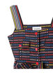 Robe à bretelles fille logo Sonia Rykiel Multico vue de détail 1