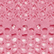 Robe courte dentelle ajourée rayée femme Rose 