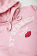 Sweat à capuche fille Rose vue de détail 3