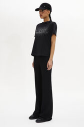 T-shirt Sonia Rykiel Logo Black details view 1