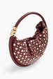 Sac Domino medium en cuir et studs Barolo vue de détail 2