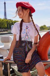 Jersey Girl T-shirt Multico white details view 2