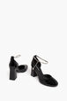 Black Patent Leather Anklet D'Orsay Black details view 2