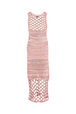 Robe en maille crochet Lipstick vue de dos