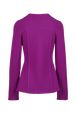 Women Milano Knitted Jacket Fuchsia back view