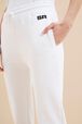 Women Sonia Rykiel logo Jogging Pants White details view 2