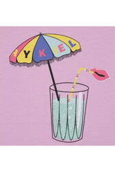 Jersey Girl T-shirt Lilac details view 1