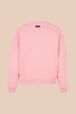 Sweat motif bouche femme Rose vue de dos