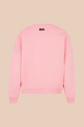 Sweat motif bouche femme Rose vue de dos
