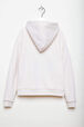 Wonder Woman Girl Hoodie  Ecru back view