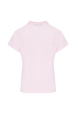 T-shirt coton femme Baby rose vue de dos