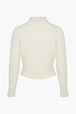 Sonia Rykiel Heart Turtleneck White back view