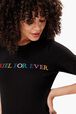 Rykiel Forever Short Sweater Black details view 1