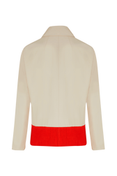 Veste gabardine femme Beige vue de dos
