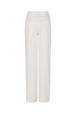 Jeans with side studs White back view