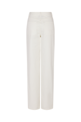 Jeans with side studs White back view