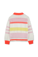 Pull rayé multicolore Multico vue de dos