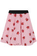 Crepe Girl Skirt Pink front view